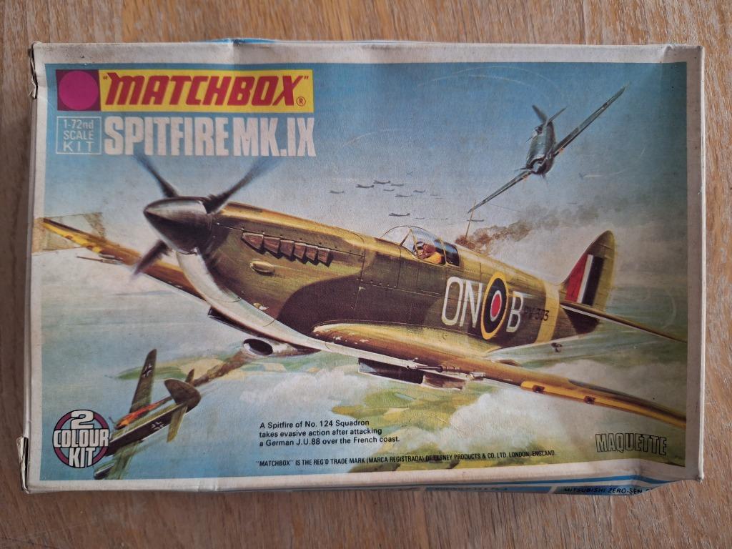 Matchbox Spitfire Mk.IX, Ophalen
