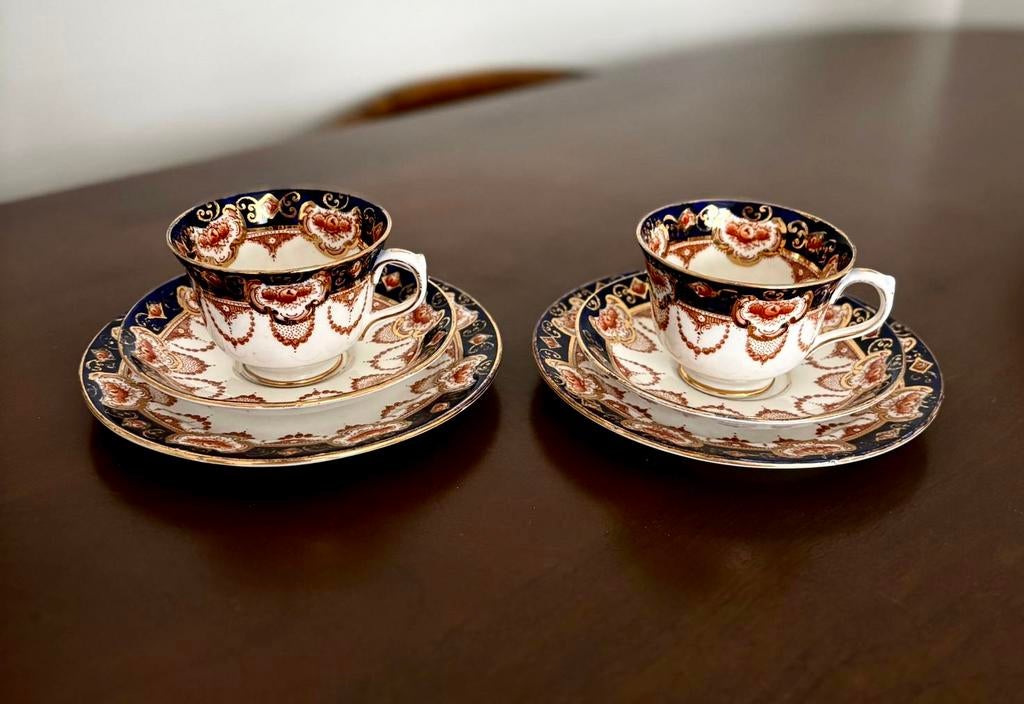 Lot de 2 trios Royal Albert Crown China England, Enlèvement