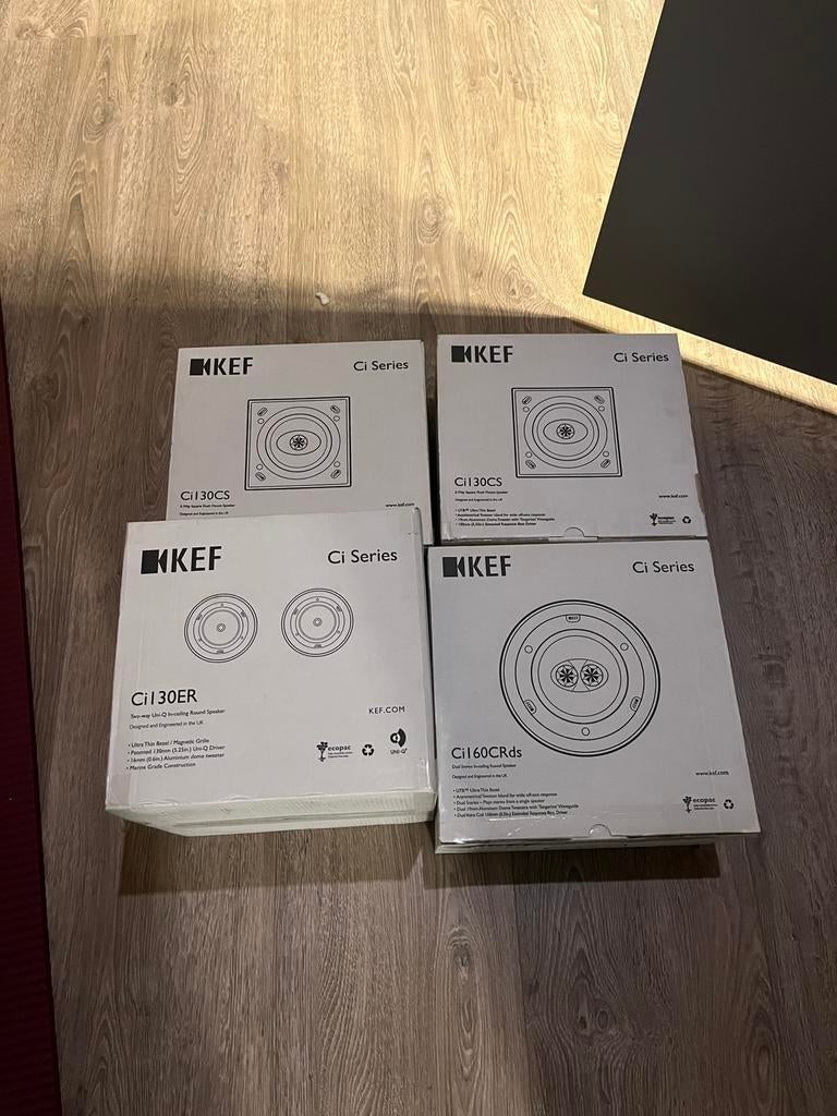 Inbouwluidsprekers, ongebruikt KEF, Enlèvement, Comme neuf