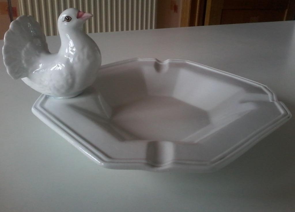 Asbak met duif, Verzamelen, Ophalen, Asbak
