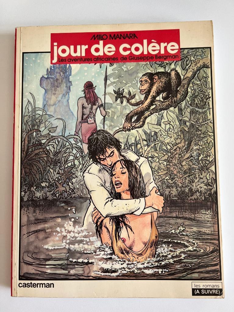 Bande dessinée Jour de colère Milo Manara, Boeken, Stripverhalen, Gelezen, Eén stripboek, Ophalen of Verzenden