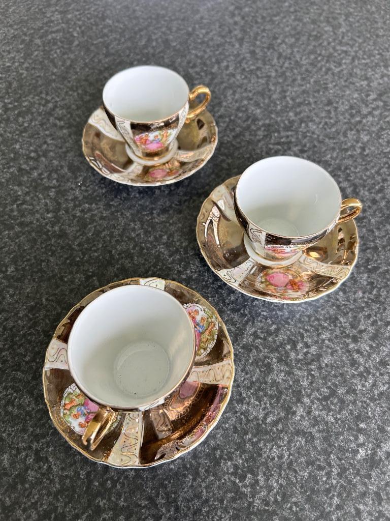 Vintage kopjes Novex, Ophalen of Verzenden, Zo goed als nieuw, Kop en/of schotel