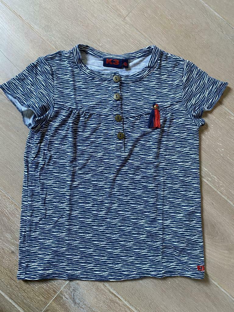 T-shirt maat 116 van K3 (JBC), Gebruikt, Meisje, JBC, Ophalen of Verzenden