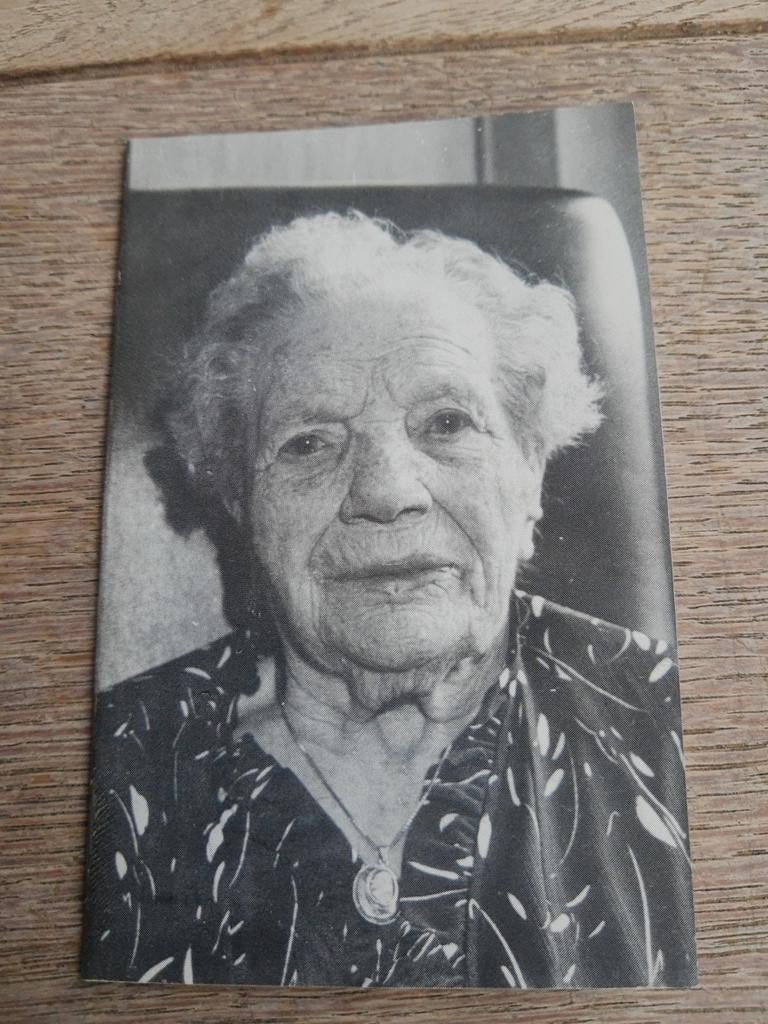Bp 102-jarige, Huise 1891-1993, Irma Bruyneel, Verzamelen, Bidprentjes en Rouwkaarten, Ophalen of Verzenden