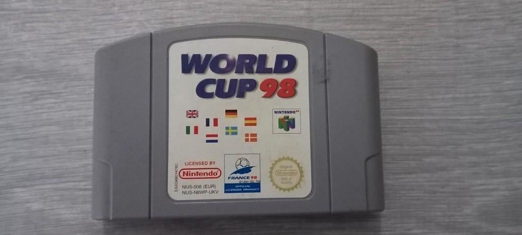 jeux Word cup 98 Nintendo  64, Enlèvement ou Envoi, Comme neuf