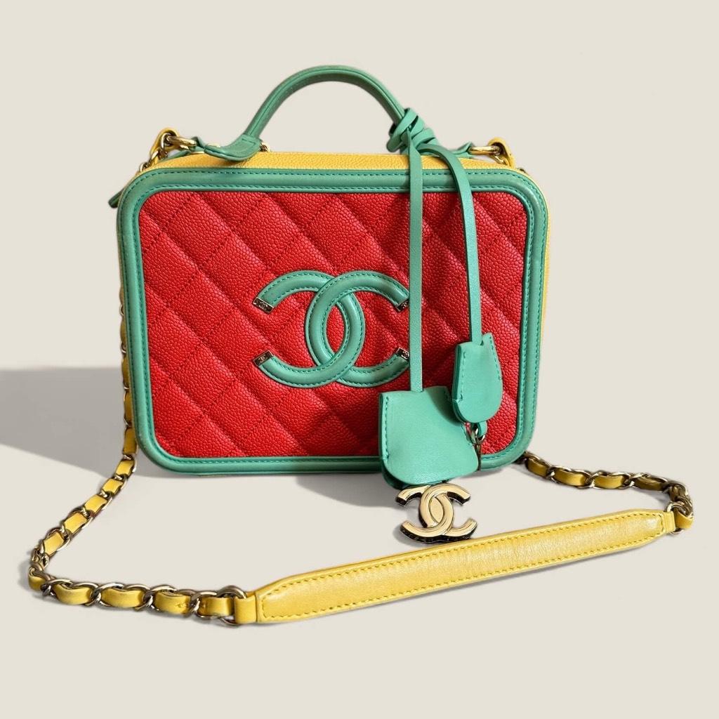 Sac à bandoulière Chanel multicolore, Autres marques, Cuir, Enlèvement ou Envoi, Autres couleurs