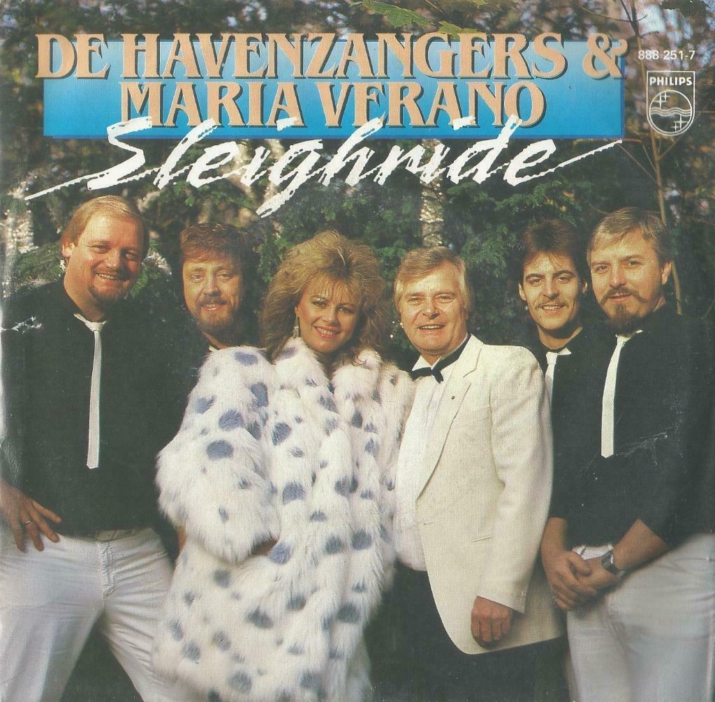 De Havenzangers & Maria Verano – Sleighride - Single, Gebruikt, 7 inch, Single, Ophalen of Verzenden