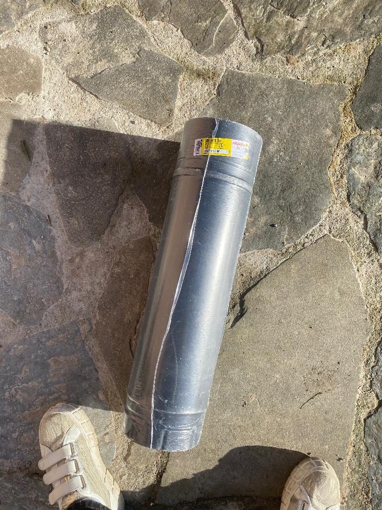 Buse télescopique poujoulat diamètre 150, Enlèvement, Neuf, Insert, Cheminée au bois