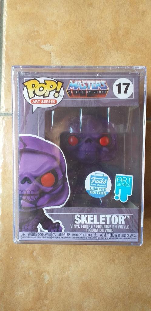 He-man MOTU skeletor art series exclusive funko pop, Verzamelen, Ophalen of Verzenden, Nieuw