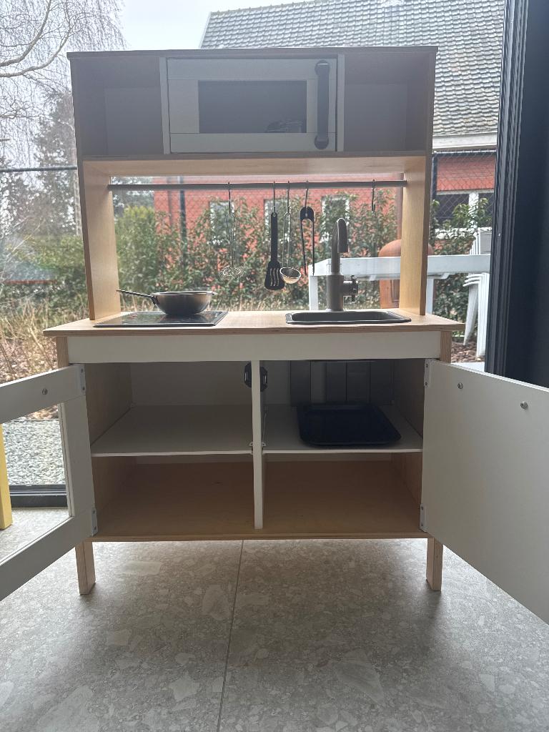 Kinderkeuken ikea, Ophalen, Gebruikt, Hout, Speelkeuken
