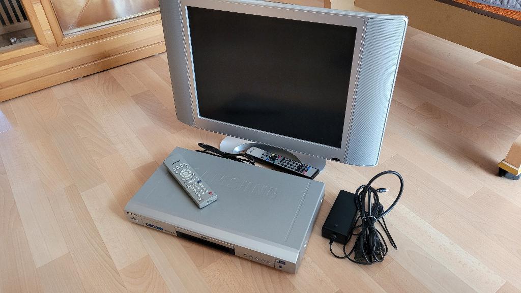 Samsung DVD E-234 DVD/VCD /CD PLAYER avec TV iiyama gratuit, Audio, Tv en Foto, Televisies, Nieuw, Samsung, Ophalen