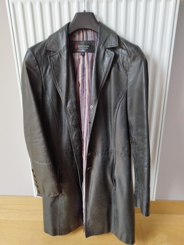 Manteau cuir dame Redskins taille M, Taille 38/40 (M), Enlèvement ou Envoi, Redskins, Porté