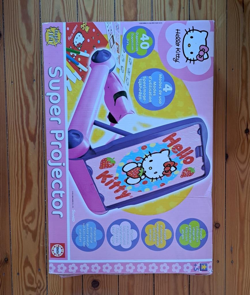 Hello Kitty -super projector, Ophalen of Verzenden, Gebruikt, Knutselen, Met licht