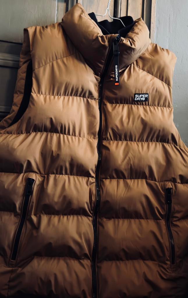 Doudoune sans manches Sports Superdry taille XL, Enlèvement ou Envoi, Comme neuf, Superdry