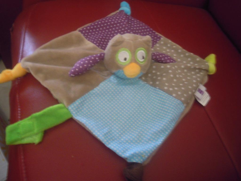 knuffeldoekje tex baby uil(dooE), Kinderen en Baby's, Ophalen of Verzenden, Nieuw