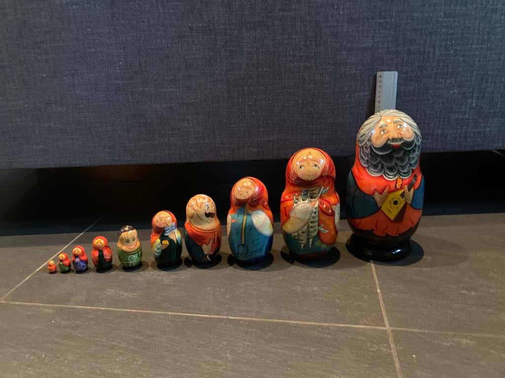 Matroesjka 10 delig, Verzamelen, Ophalen, Zo goed als nieuw
