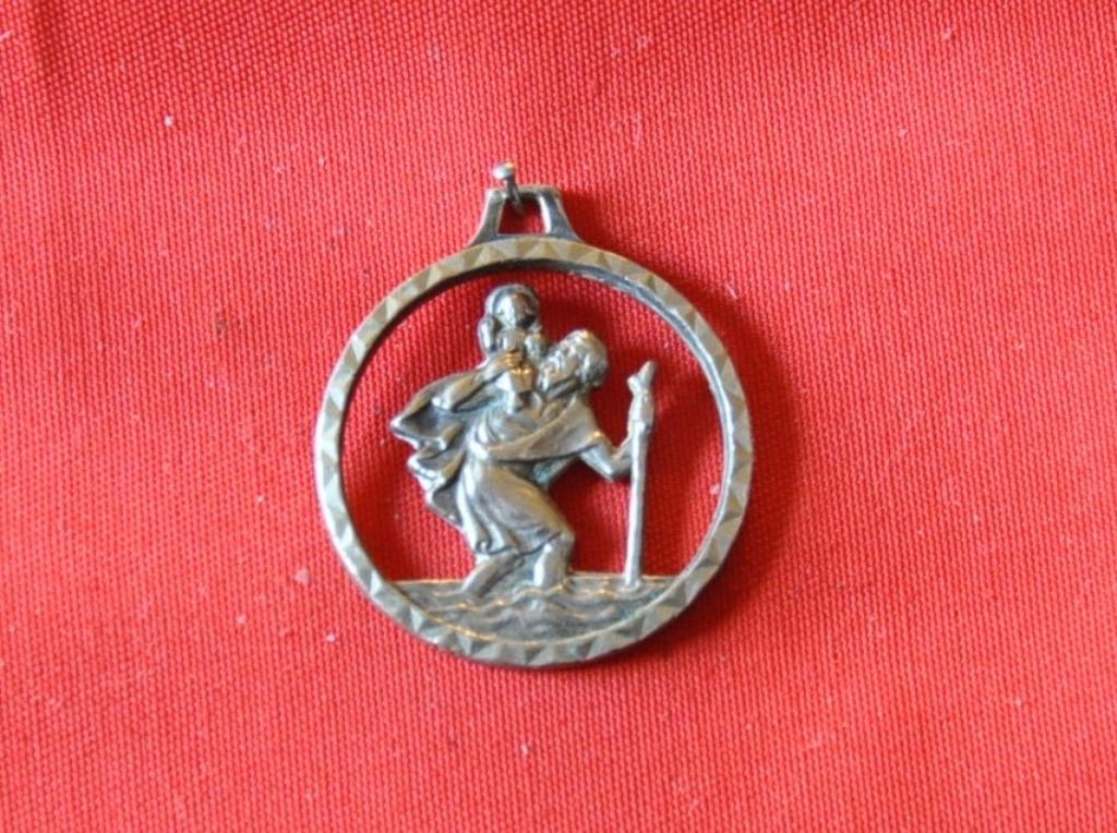 médaille religieuse ajourée saint christophe, Enlèvement ou Envoi, Utilisé, Bijoux, Christianisme | Catholique