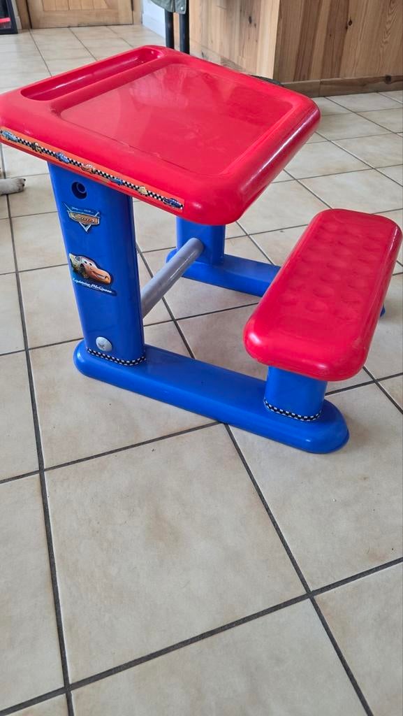Cars tekentafel bureau lessenaar kind speelgoed, Ophalen, Gebruikt