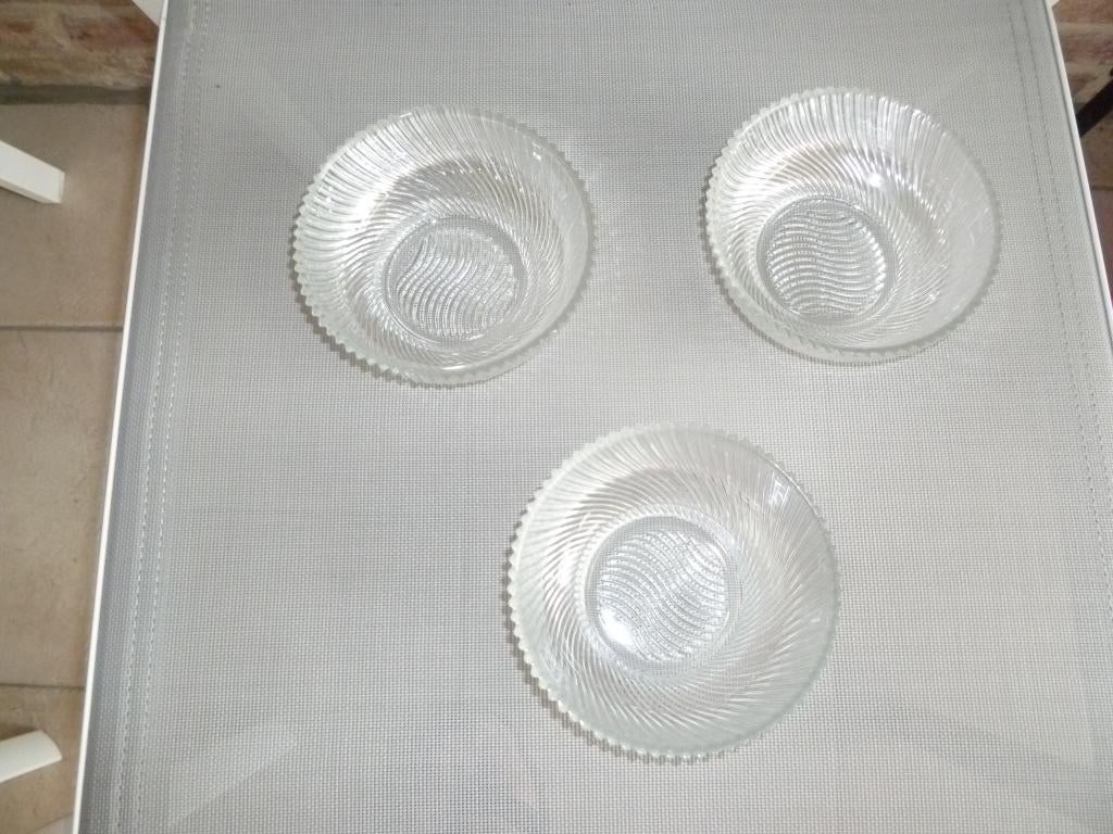 1 lot de 6 raviers, Enlèvement ou Envoi, Neuf, Verre, Récipient(s)