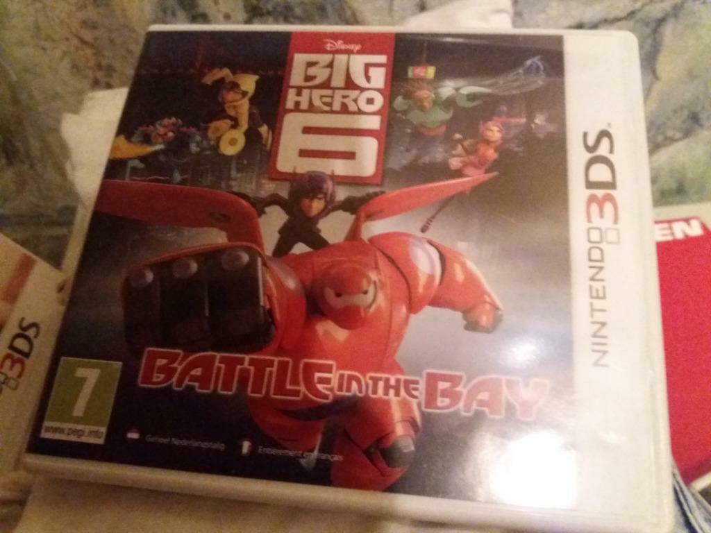 Big Hero 6 Battle in the bay & Driver Renegade 3D, Games en Spelcomputers, Games | Nintendo 2DS en 3DS, Zo goed als nieuw, Ophalen of Verzenden