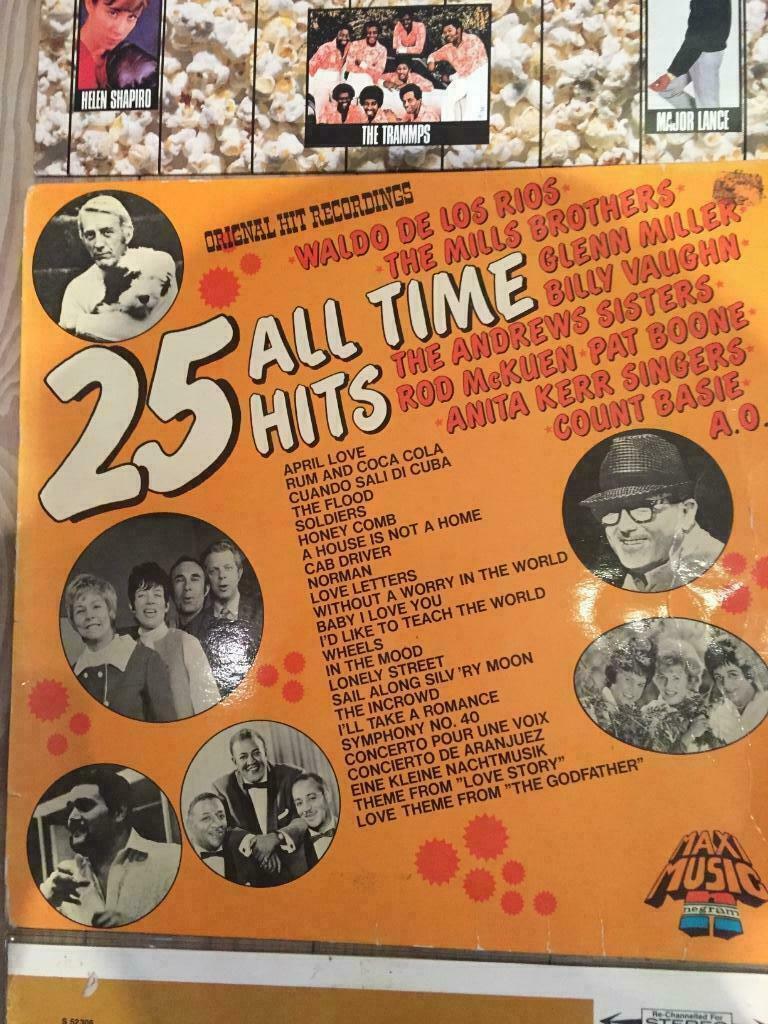 LP  25 All time Hits  Verzamel  jaren 50, Ophalen of Verzenden, Gebruikt