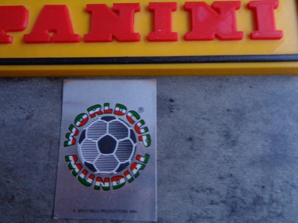 PANINI VOETBAL STICKER WORLD CUP 86 MEXICO WK EMBLEEM NR 2 , Ophalen of Verzenden, Sticker