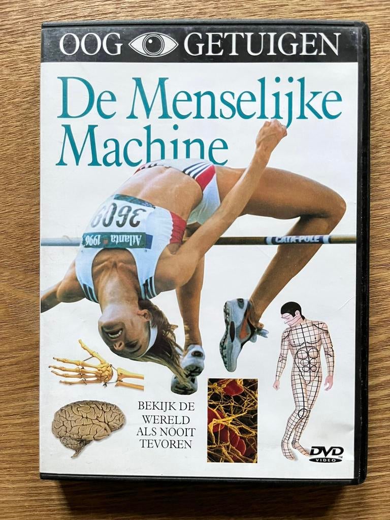 DVD Ooggetuigen - De menselijke machine, Vanaf 6 jaar, Ophalen of Verzenden, Zo goed als nieuw, Wetenschap of Techniek