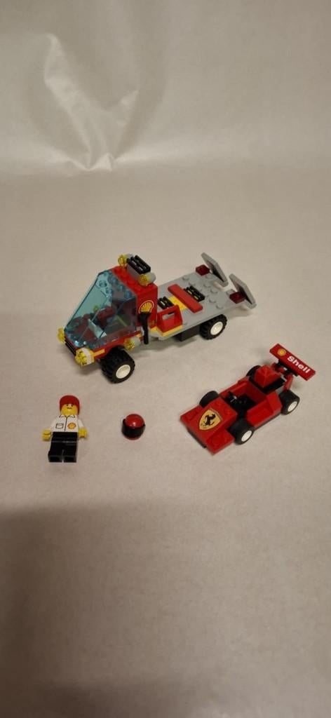 Lego 1253 Shell Car Transporter, Enlèvement ou Envoi, Utilisé, Ensemble complet, Lego