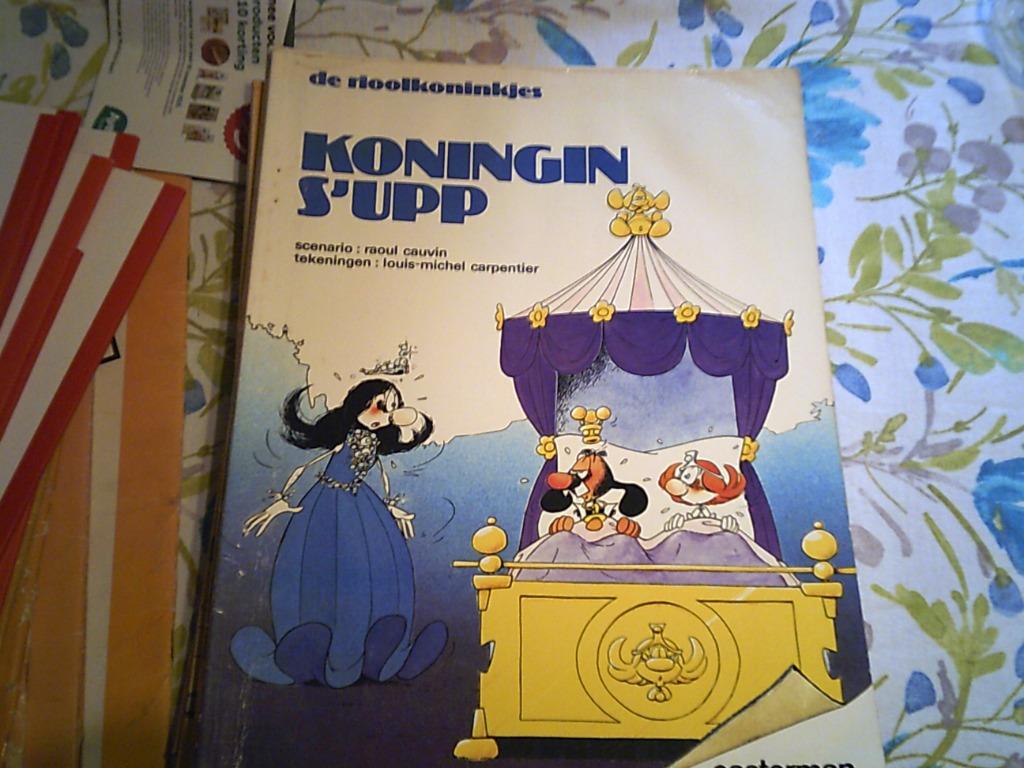 Rioolkoninkje/Koene ridder en de 4 helden strips, Boeken, Stripverhalen, Gelezen, Meerdere stripboeken, Ophalen of Verzenden