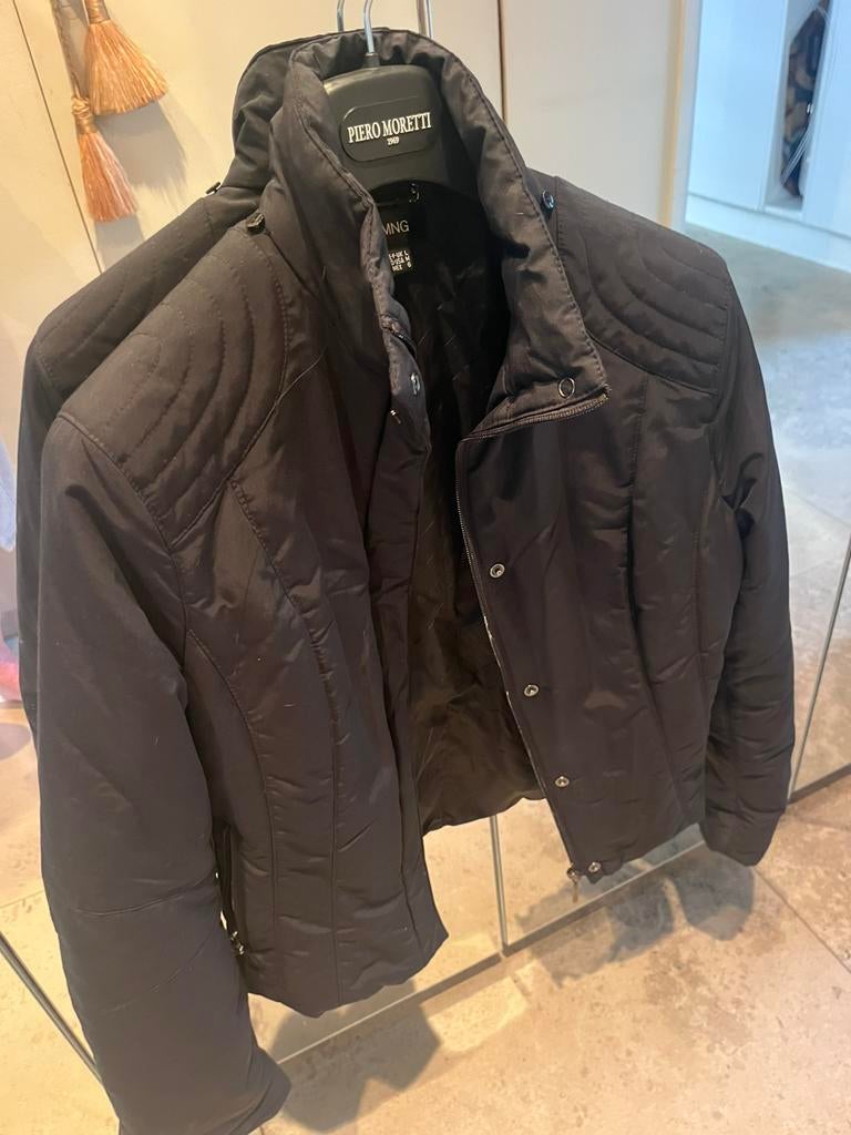 Anorak courte veste doublee, Enlèvement ou Envoi, Taille 46 (S) ou plus petite, Noir, Porté