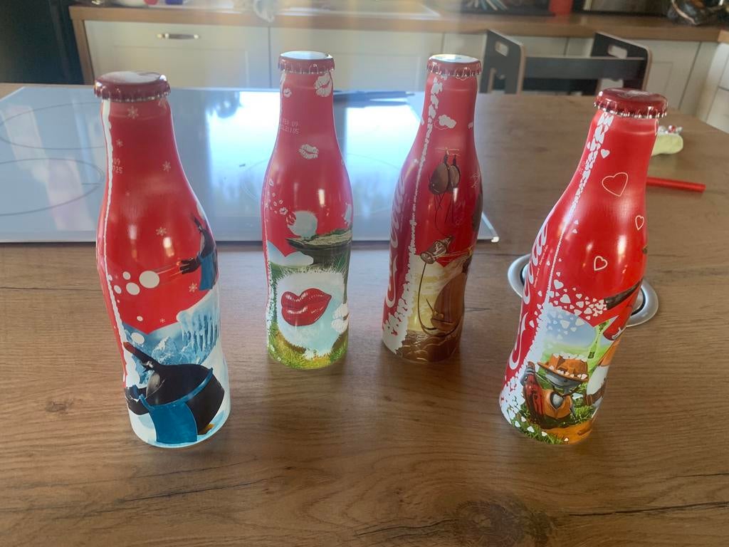 Bouteilles alu Coca-Cola Happiness Factory rare, Collections, Comme neuf