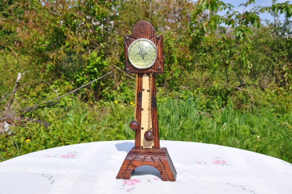 thermomètre d'interieur a poser forme horloge, Antiquités & Art, Enlèvement ou Envoi