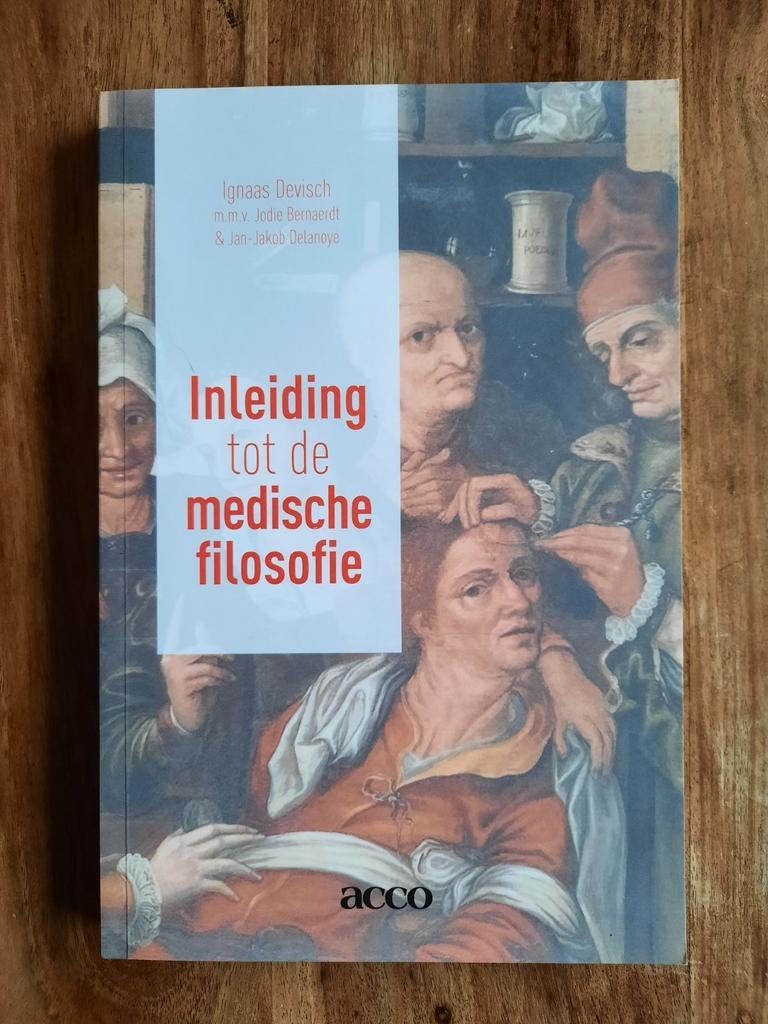 Inleiding tot de medische filosofie - Ignaas Devisch, Boeken, Ophalen, Zo goed als nieuw