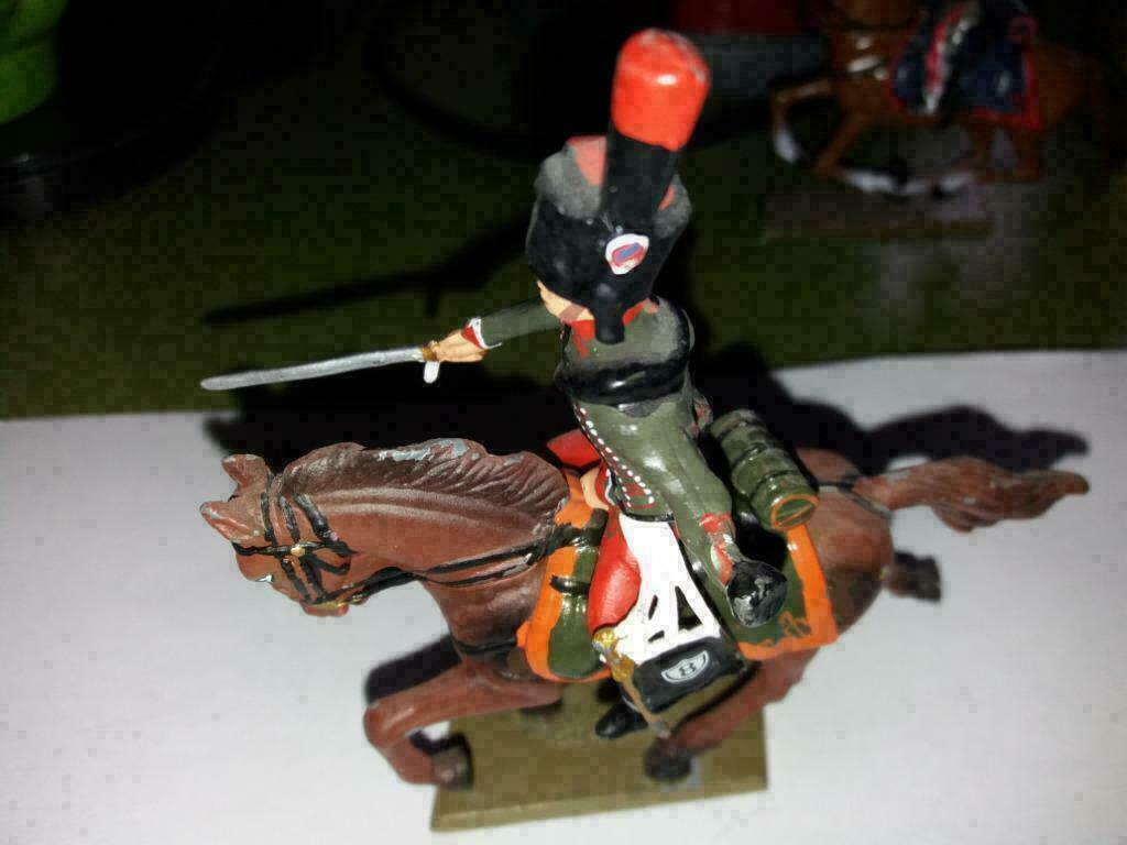 SOLDAT DE PLOMB: CAVALIER GRANDE ARMEE DE NAPOLEON, Ophalen of Verzenden