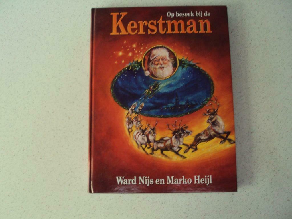 Groot Lees en Prentenboek "Op Bezoek Bij De Kerstman !, Diversen, Ophalen of Verzenden, Zo goed als nieuw