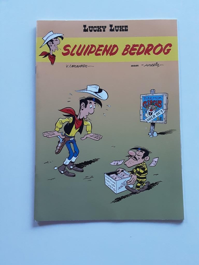 LUCKY LUKE  strip, Ophalen of Verzenden, Zo goed als nieuw