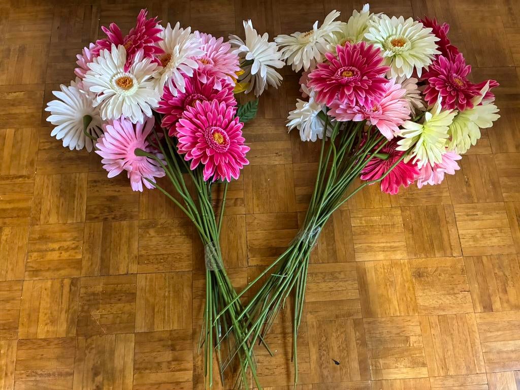 Zijden bloemen, Ophalen, Zo goed als nieuw