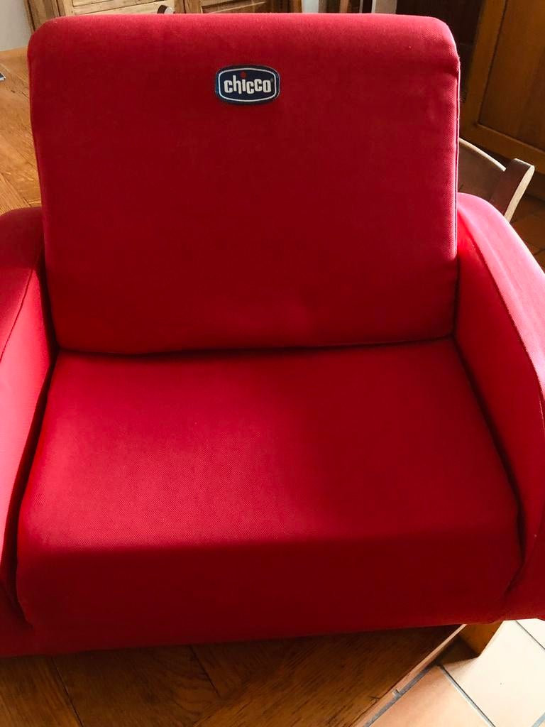 Rood Kinder zeteltje van Chicco., Ophalen, Gebruikt
