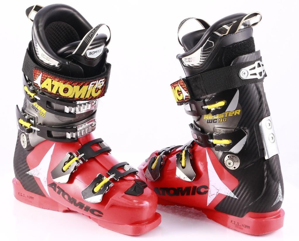 Chaussures de ski 39 40 EU ATOMIC REDSTER WC 90 FIS, Carving, Enlèvement ou Envoi, Utilisé, Atomic