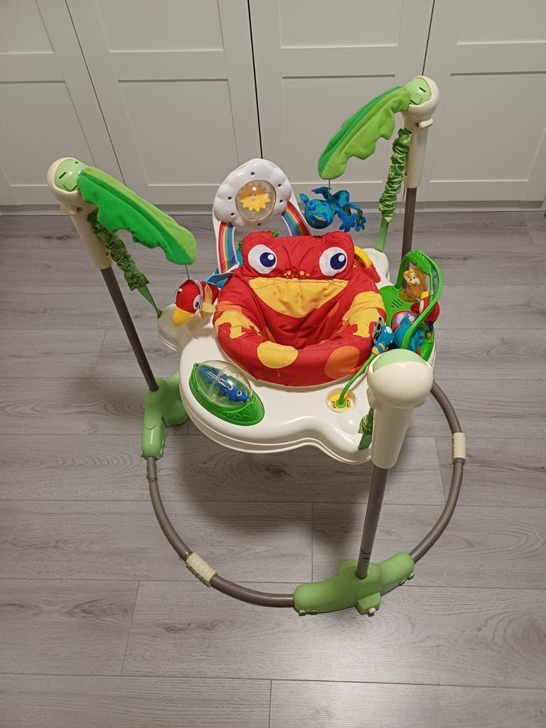 Jumperoo rain forrest, Kinderen en Baby's, Wipstoeltjes, Ophalen, Gebruikt, Fisher-Price, Verstelbaar