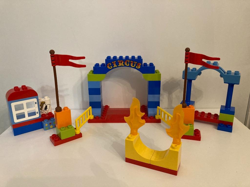 LEGO Duplo Ville Groot Circus - 10504, Enlèvement ou Envoi, Utilisé, Briques en vrac, Duplo