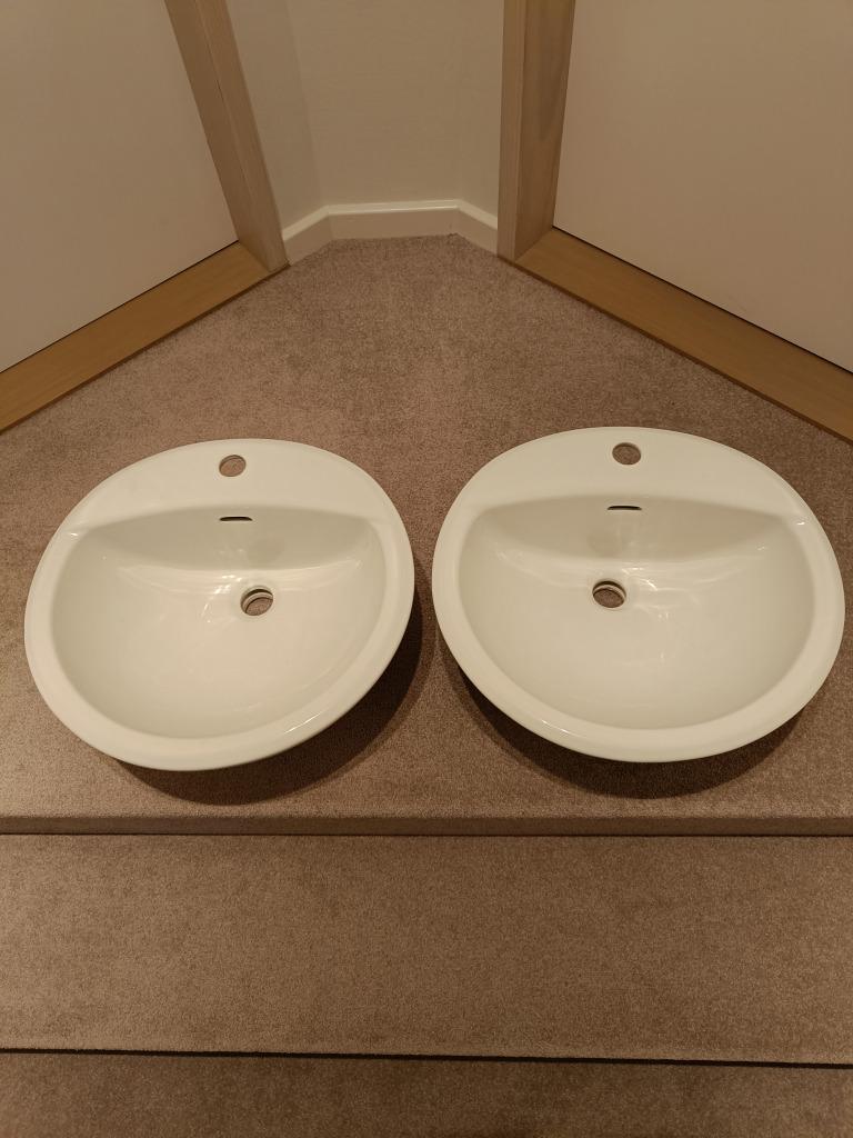 Lavabo, Huis en Inrichting, Badkamer | Badkamermeubels, Zo goed als nieuw, Wasbak of Wastafel, Ophalen