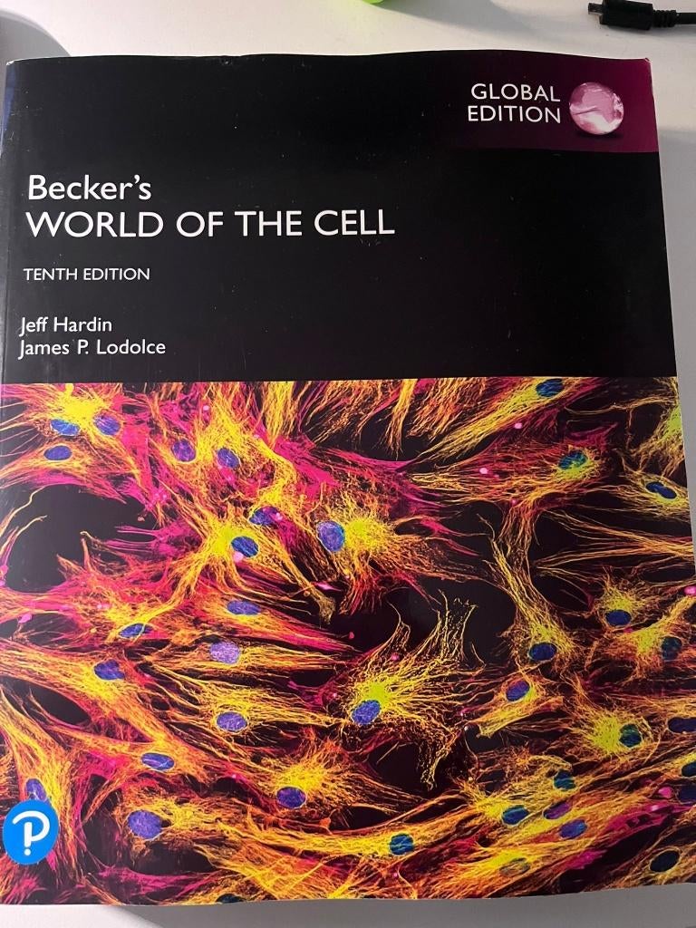 Becker's World Of The Cell, Pearson, Ophalen of Verzenden, Zo goed als nieuw, Natuurwetenschap