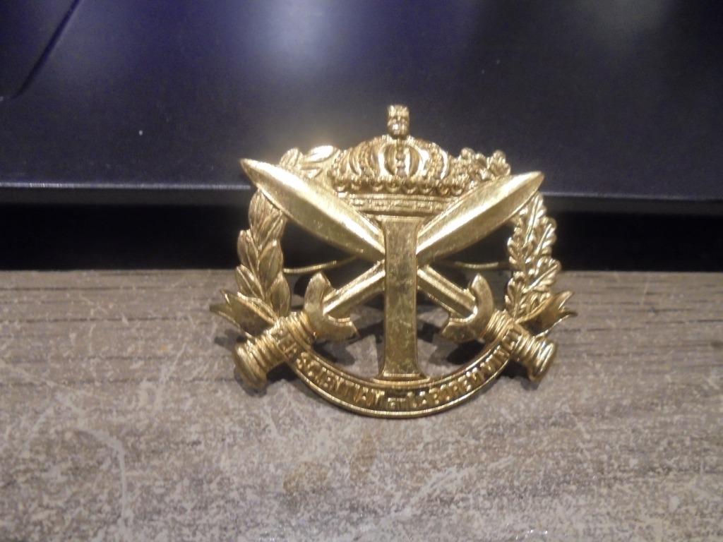 mutskenteken infanterieschool, Verzamelen, Ophalen of Verzenden, Landmacht, Embleem of Badge
