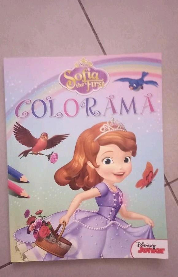 Kleurboek Sofia The first, Ophalen of Verzenden, Gelezen, 3 tot 4 jaar