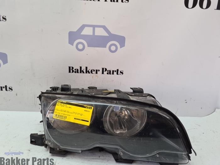 Koplamp rechts van een BMW 3-Serie, Auto-onderdelen, Verlichting, BMW, Gebruikt, 3 maanden garantie