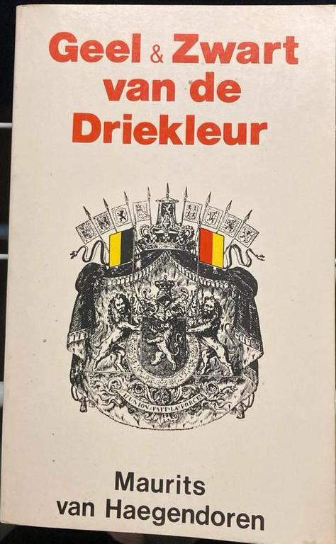 Geel & zwart van de driekleur, Verzenden, Zo goed als nieuw