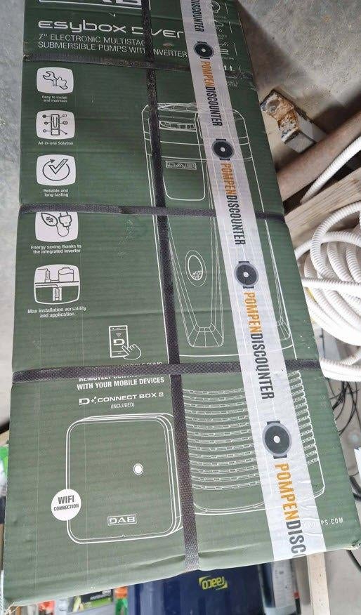 DAB Esybox Diver 55/120 Onderwater hydrofoorpomp, Doe-het-zelf en Bouw, Ophalen, Nieuw, Overige typen
