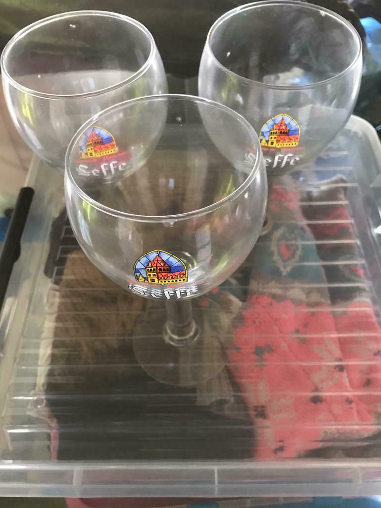 Leffe glazen, Ophalen of Verzenden, Nieuw, Glas of Glazen, Leffe
