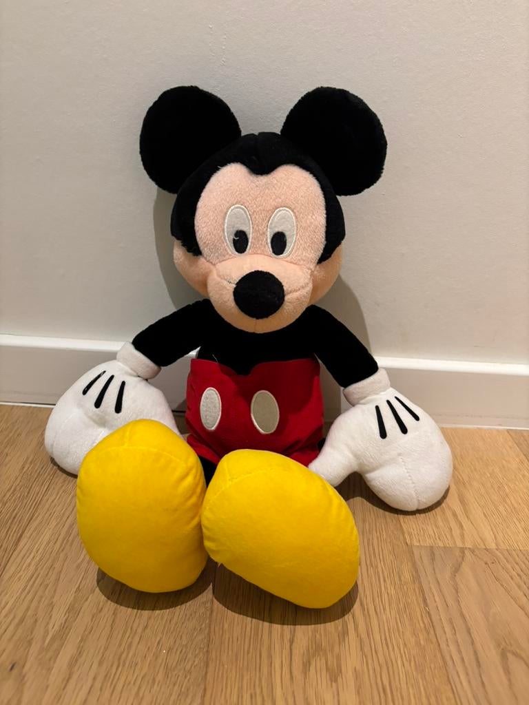 Disney Knuffel Mickey Mouse, Ophalen of Verzenden, Gebruikt, Overige typen